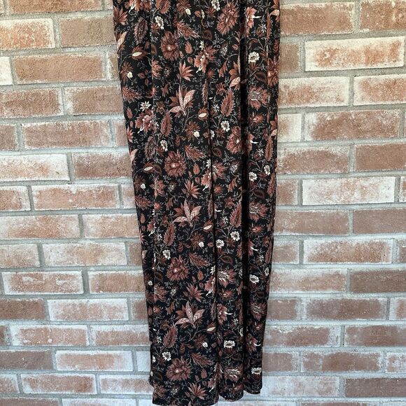 NWT Madewell Ruffled Jumpsuit Fall Floral Small Wide Leg Small - Picture 6 of 12